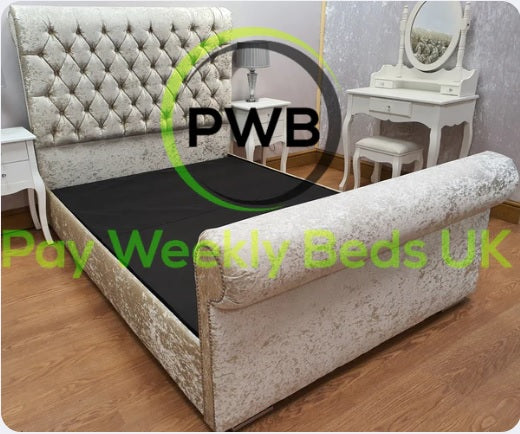 Sleigh Beds on Pay Weekly Beds UK