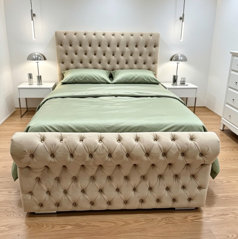 Mink plush velvet bed pay per week