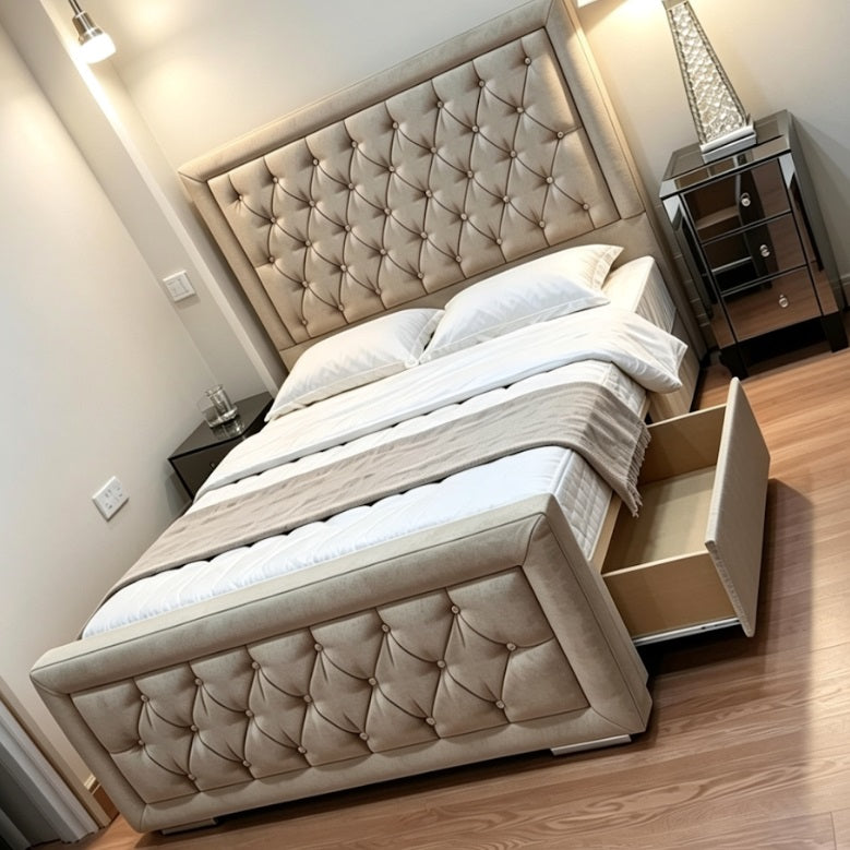 Hampton Drawer Divan Bed - Snap Finance Available