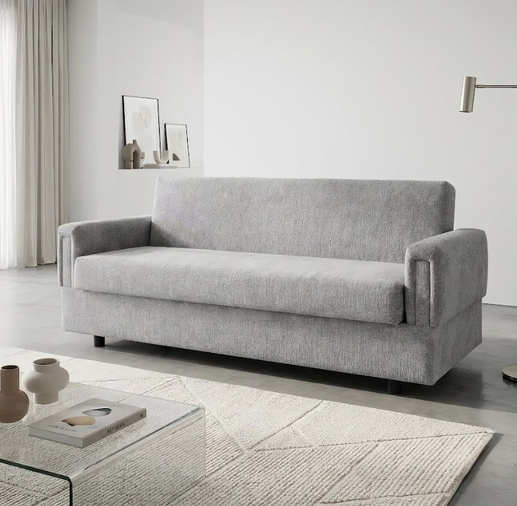 Grey sofa bed pay weekly or monthly