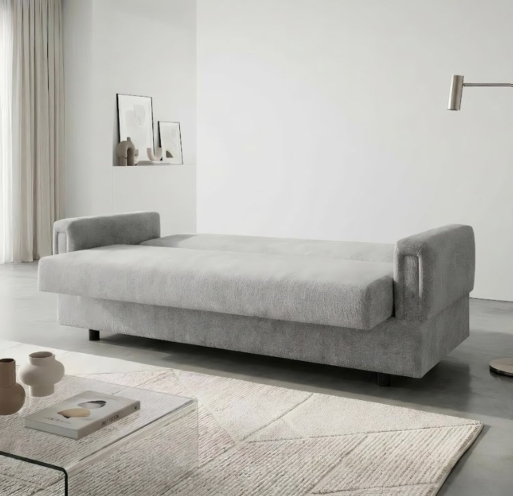 Grey Sofa bed pay per week with Snap Finance