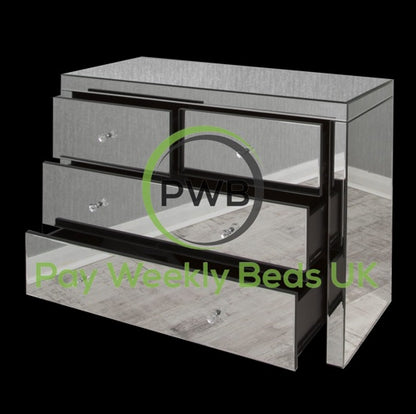 Mirror Chest Drawers - Pay Weekly