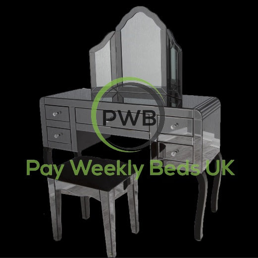 Mirror Dressing Table Set - Pay Weekly