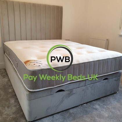 Ottoman Bed and Mattress Set - Pay Weekly Beds UK