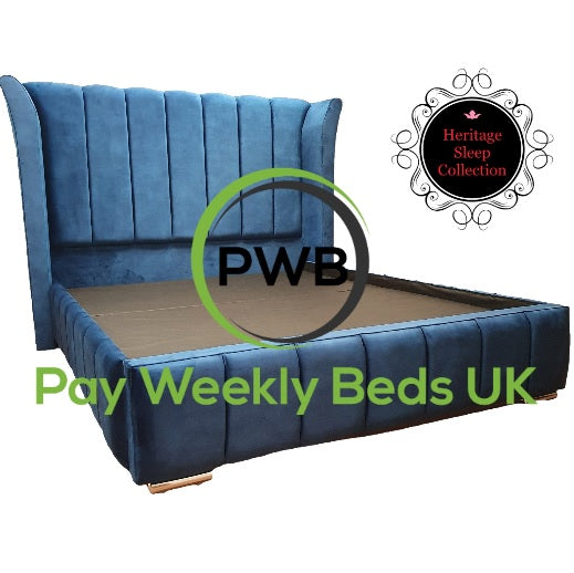 Phantom Wingback Bed on Finance - Pay Weekly Beds UK