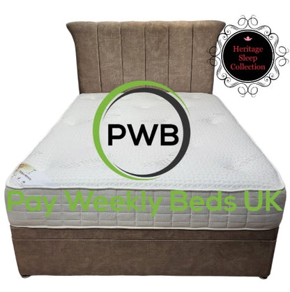 Side Lift Ottoman Divan Bed On Finance - Pay Weekly Beds UK