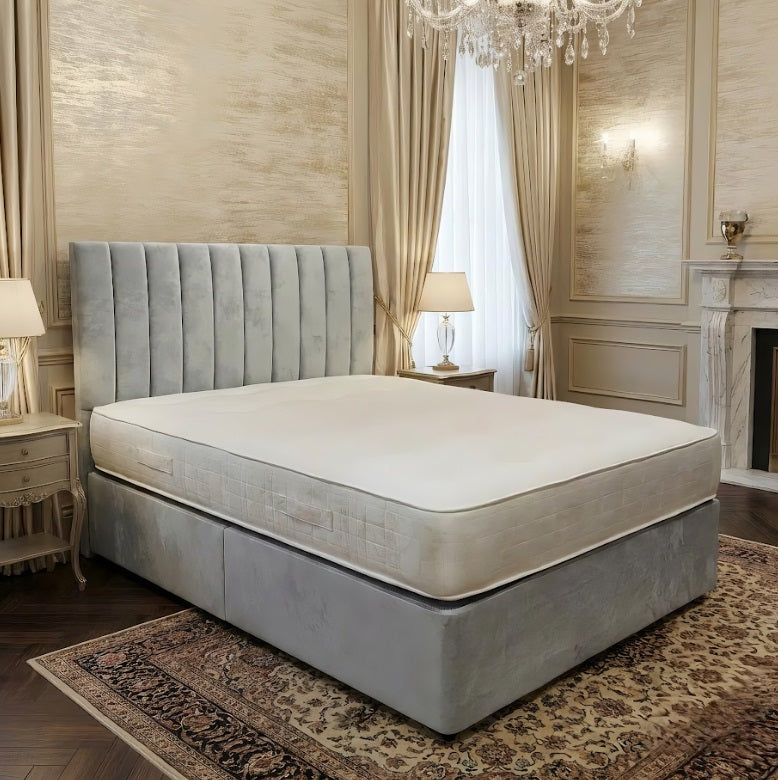 Classic set on finance - divan bed with Headboard + Mattress