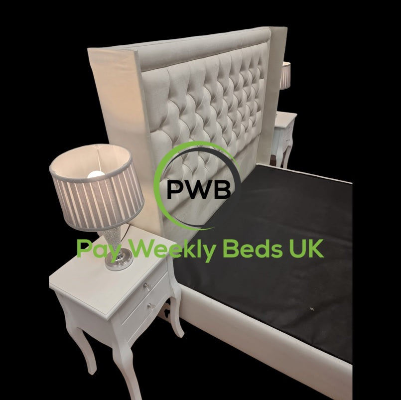 Tufted Frame Bed - Pay Weekly Beds